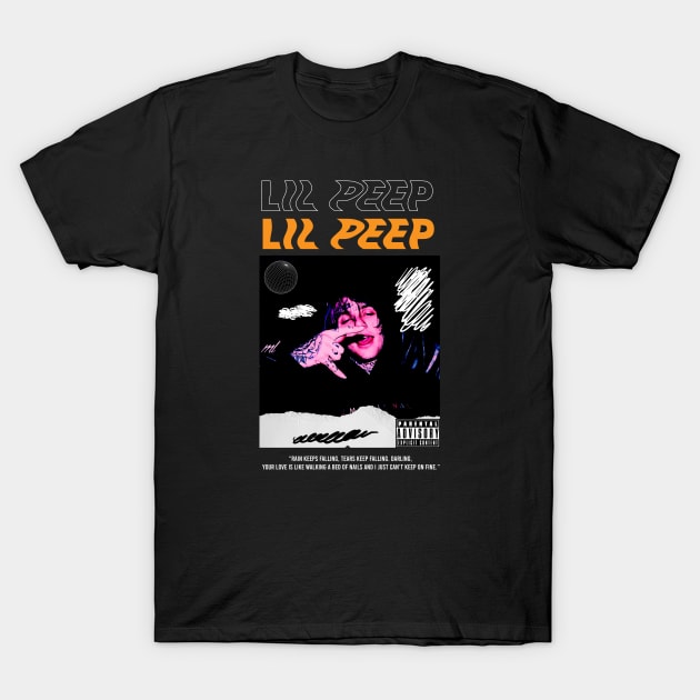 lil peep T-Shirt by FIFTY CLOTH